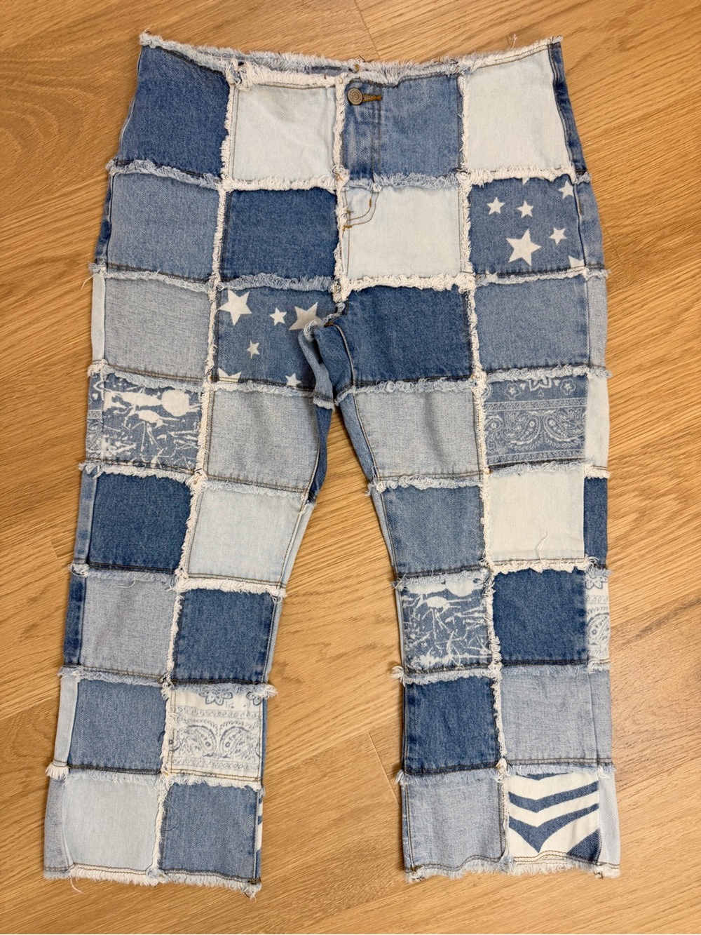 No‎ Boundaries Patchwork Y2K Jeans
